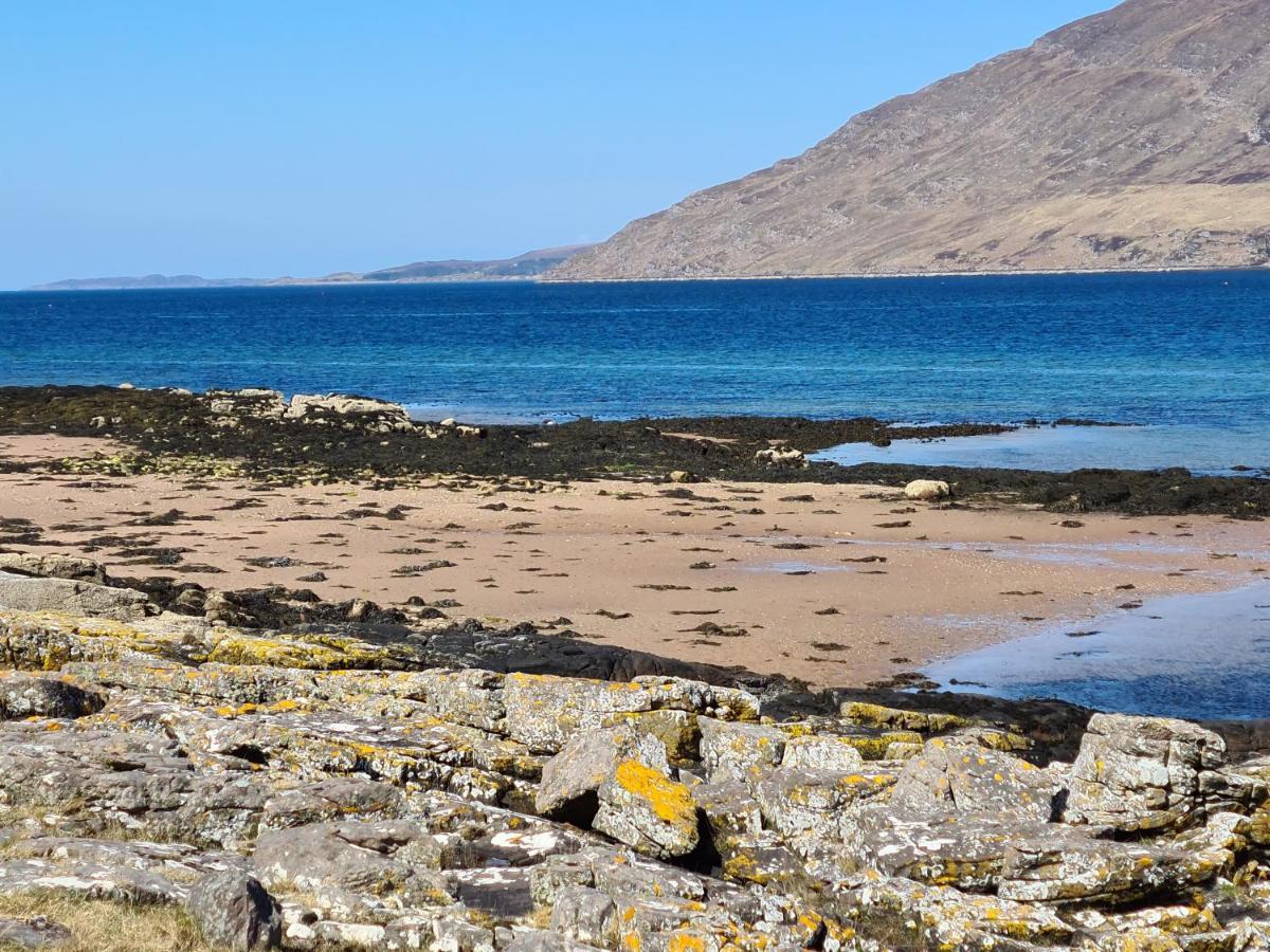 The Bay ,Luxury Shepherds Hut, Dundonnell Extérieur photo
