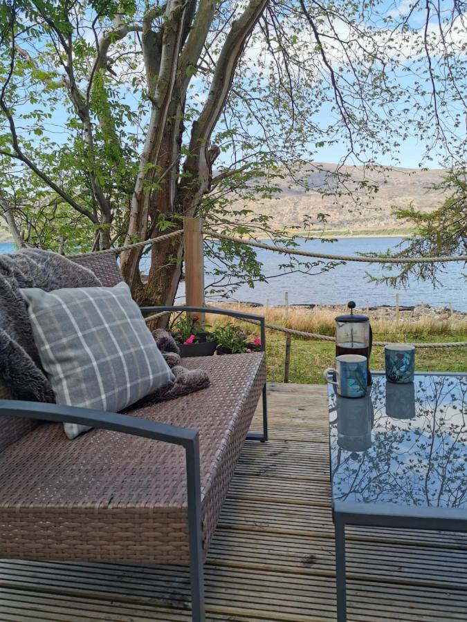 The Bay ,Luxury Shepherds Hut, Dundonnell Extérieur photo