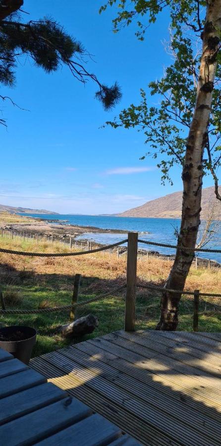 The Bay ,Luxury Shepherds Hut, Dundonnell Extérieur photo