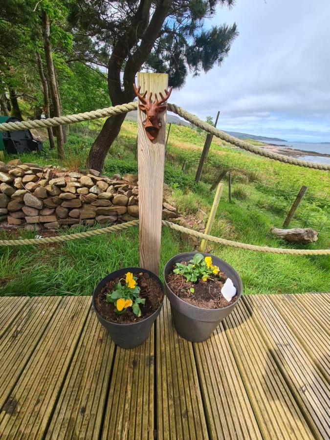 The Bay ,Luxury Shepherds Hut, Dundonnell Extérieur photo